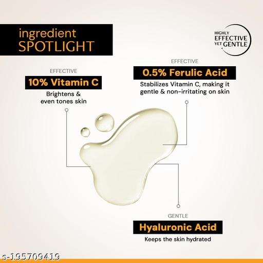 10% Vitamin C Serum Oily Skin| Clinically Tested for Non-Irritation| For Men and Women | 30ml - Triffystore 