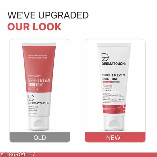 Bright & Even Tone with Niacinamide, Vitamin E and Kojic Acid Face Wash - 70G - Triffystore 