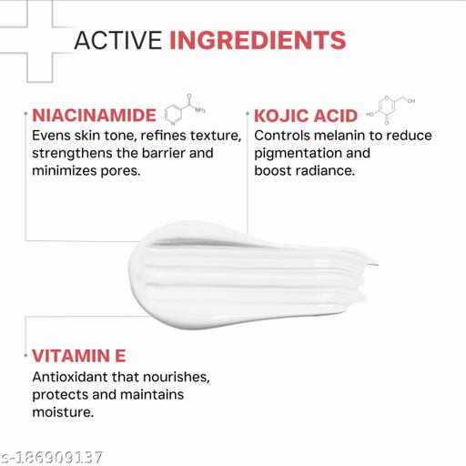 Bright & Even Tone with Niacinamide, Vitamin E and Kojic Acid Face Wash - 70G - Triffystore 