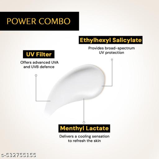 Gel Sunscreen SPF 50+ PA+++ | Lightweight | Non-Greasy | In - Vivo Tested (30gm) - Triffystore 