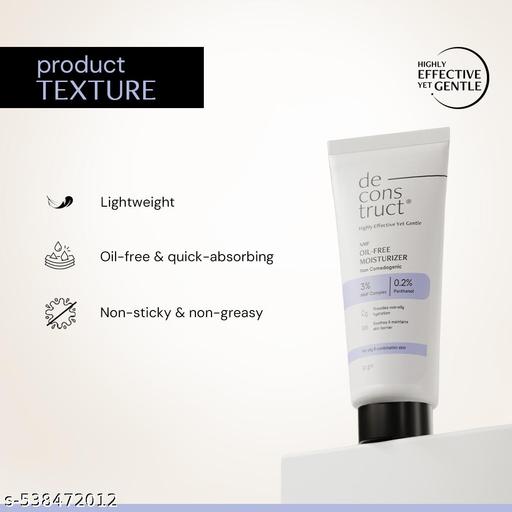 Hydration & Defense Combo: Oil-Free Moisturizer & No White Cast Spf 55+ | Get Glowing Skin With Sun Protection | No White Cast & Lightweight | Pack Of 2, All - Triffystore 