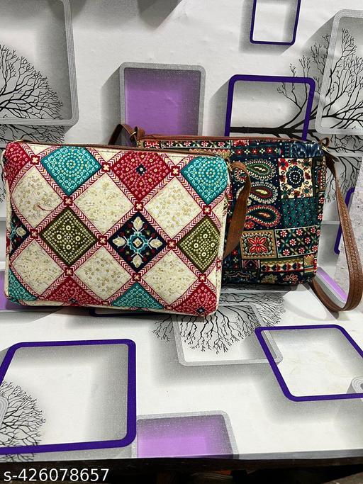 COMBO SLING BAG FOR GIRLS AND WOMENS| COMBO BAG| SLING BAG FOR GIRLS 2 PCS COMBO - Triffystore 