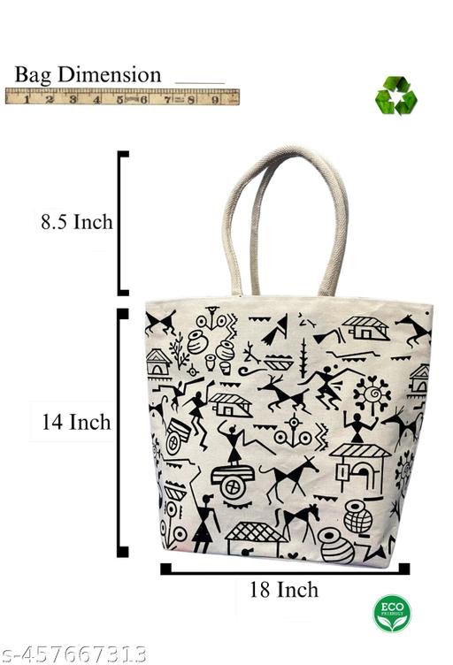 Ancient Print Canvas Tote Bag - Stylish & Eco-Friendly Carryall - Triffystore 