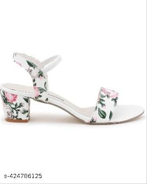 Heels for women Fancy Sandal/Clear Heels for Weddings - Triffystore 