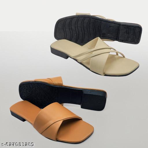 Classy Bow & Strap Flats Combo Offer | BOGO - Triffystore 