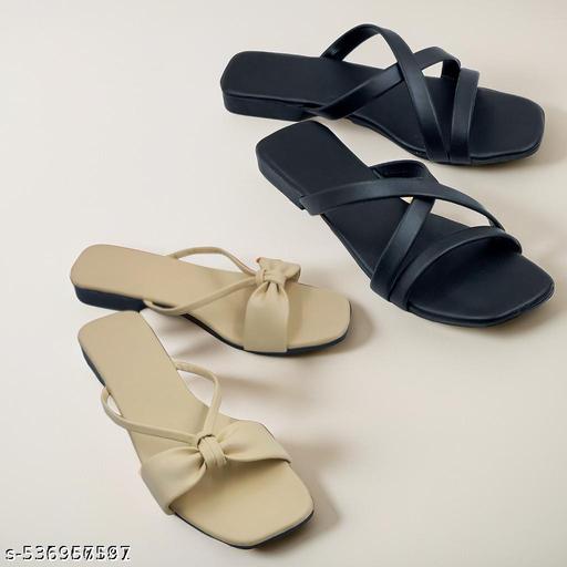 Fashionable Women's Casual Flats | Lightweight Combo - Triffystore 