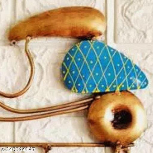 Scooter Shaped Iron Wall Key Holder with 4 Hooks - Triffystore 