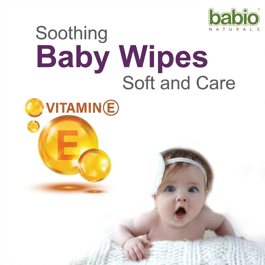 Baby Wipes 72 Sheets pack of 3/with Lid - Nayizan