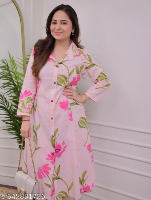 Women super printed kurta sets - Triffystore 