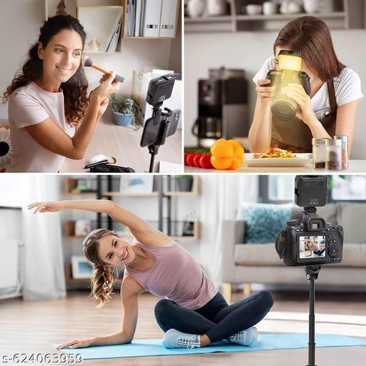 ZIRAK RGB Portable Selfie Clip LED Light – USB Rechargeable RGB Fill Light for Phone, Laptop, Makeup & Vlogging - Triffystore 