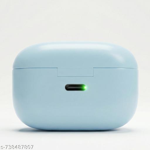 True Wireless Earbuds with Deep Bass | Bluetooth 5.3 | 50H Playtime | Touch Control | Fast Charging | Blue - Triffystore 