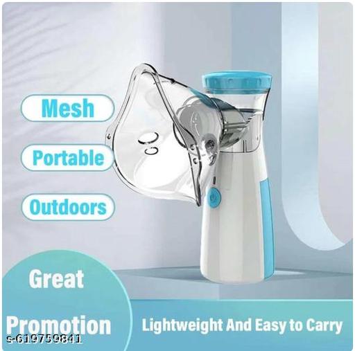 Electric Portable Nebulizer for Adults and Kids Compact Micro Mesh Inhaler for Easy and Effective Breathing Relief at Home - Shopperrr 