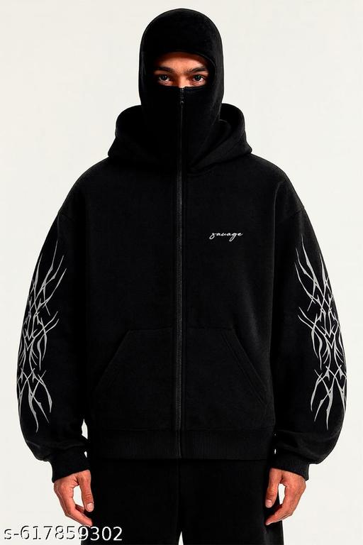 Ninja Balaclava Hoodie Printed Hoodie - ZLASH OG