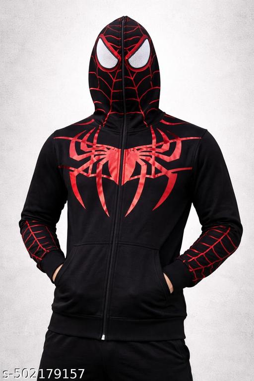 501-BLACK SPIDERMAN  FRONT AND BACK PRINTING - ZLASH OG