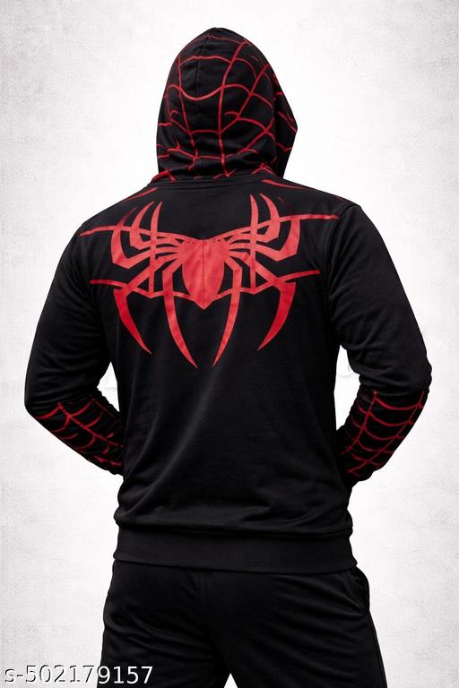 501-BLACK SPIDERMAN  FRONT AND BACK PRINTING - ZLASH OG