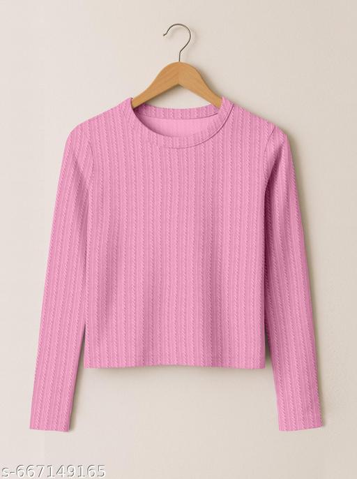 Latest Women’s Full Sleeve T-Shirts 2025 | Trendy, Stylish & Comfortable  Wear | Premium Cotton, Oversized & Graphic Tees for Women – Perfect for Casual, Travel & Office Look - amamestyle