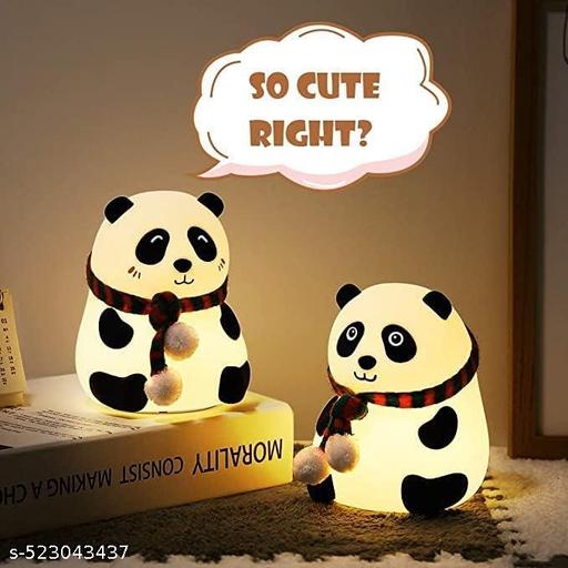 Panda Lamp, Panda Gifts, Panda Touch Silicone Lamp, Birthday Gift for Girls and Boys, Panda Light Lamp, Kids Night Light | Gifts for Woman | Valentine Gift - Akhilo.com