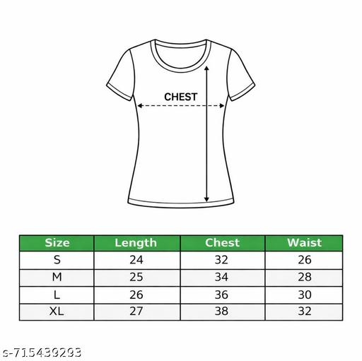 Women's Stylish Cotton Round Neck Tshirts 100% Cotton Regular fit For Women And Girls Combo Pack of 2 - Triffystore 