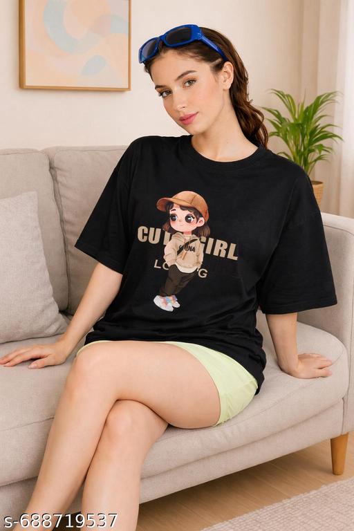 Ladies Loose Fit Oversized Cotton Shirt - Triffystore 