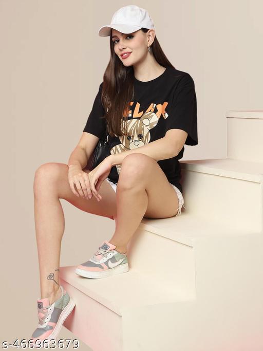 Women's Regular Printed Tshirt - Triffystore 