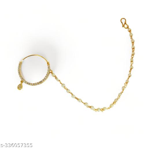 Golden Glow Nose Pin - Myshopic 