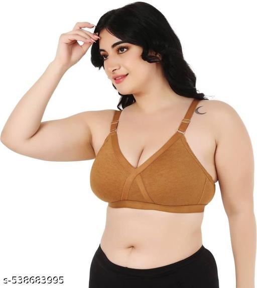 SUPER COMFORTSABLE NEW LATEST TOP RATED COMFORTS AND SUPPORTIVE CLASSIC DESIGN LADIES NON PADDED WIRE FREE LINGRIES BRA DRESSES SETS CLOTHS FOR PLUS SIZE WOMAN AND  TEEN AND TEENPLUS GIRLS FASHION FOR PERFECT FIT - Myshopic 