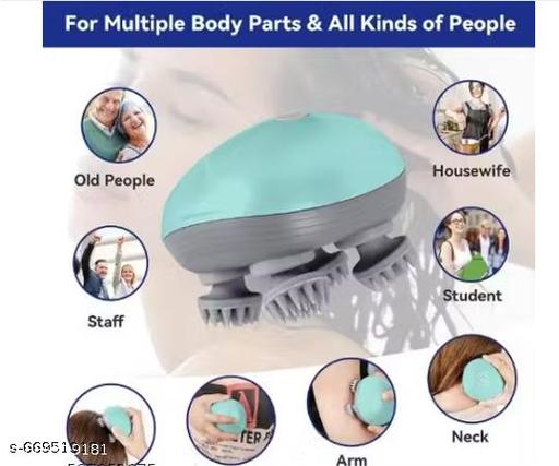 Scalp Massager Machine | Hair Massager Electric for Hair Growth | Head Massage Machine for Home | Hair Scrub & Scalp Exfoliator | Hair Caree Essentials - Triffystore 