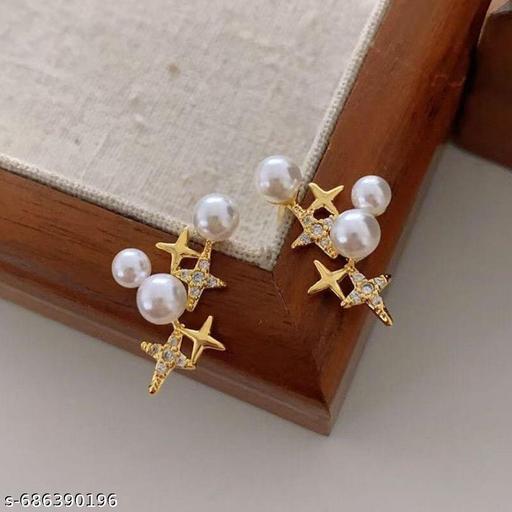 Starry Pearl Earrings - Akhilo.com