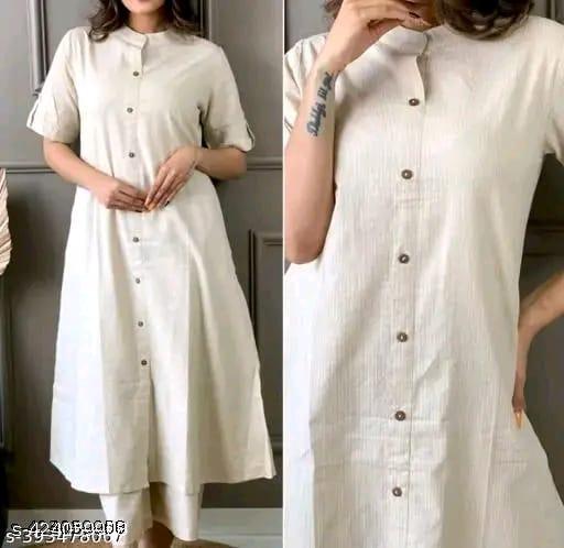    Women's Printed A-line kurta palazo set - lolfashion