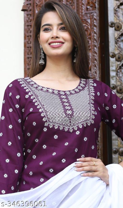 RAYON NECK EMROIDERY 3 PC SUIT FOR WOMAN FASHION  - lolfashion