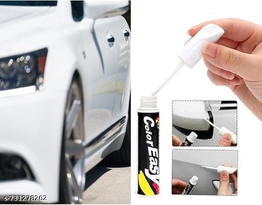 Car Scratch Remover Touch Up Paint Pen For Cars(White) (Set of 1, Pure White) - Triffystore 