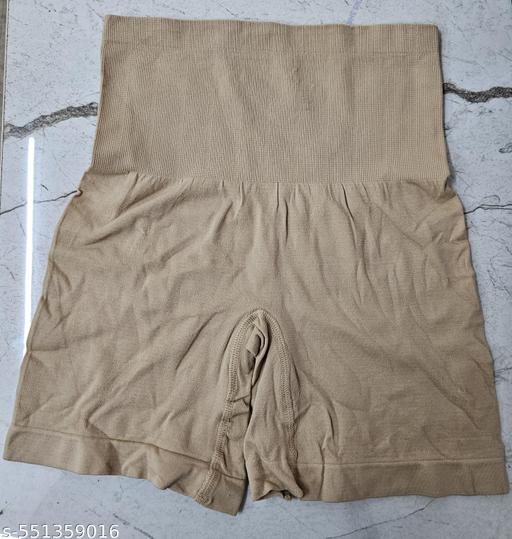  Women's High Compression Nylon Tummy Tucker with Thigh Slimming Support – Free Size Fit - Lavish drop