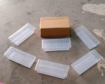 Vegetables & Fruits Freezer Storage Container (PACK OF 6PC 1500ML) - Zalgea