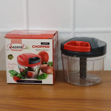 Compact Manual Hand-Press Vegetable Chopper (1 Pc) - Zalgea