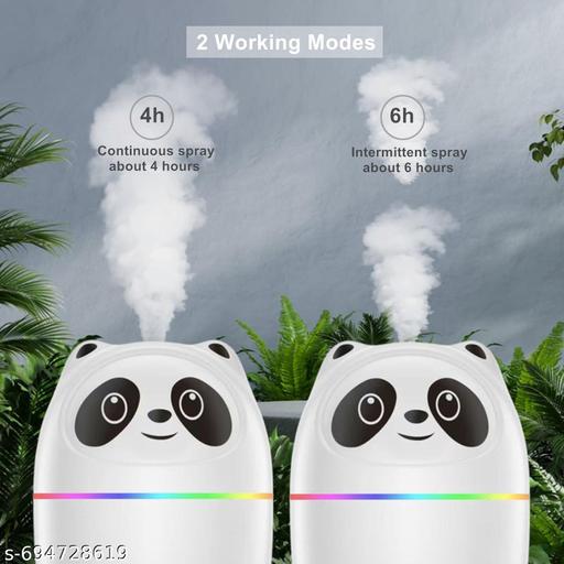 Humidifire for Room Moisture, Aroma Diffuser for Home, Mist Maker, Cool Mist Humidifier, Small Quiet Air Humidifier, Ultrasonic Essential Oil Diffuser Electric(Panda Humidifire) - Lavish drop