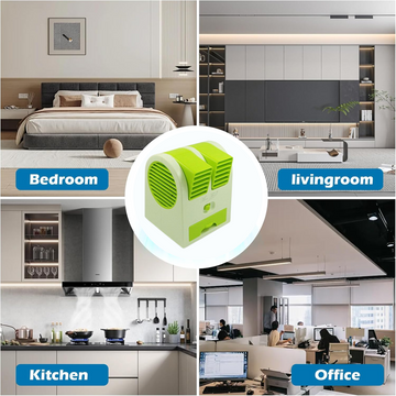 Dual Bladeless Mini Air Conditioner - Zalgea