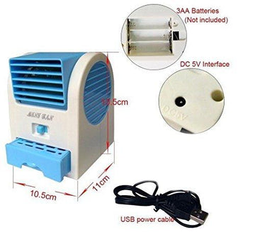 Dual Bladeless Mini Air Conditioner - Zalgea
