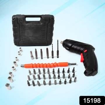 Small Screwdriver with LED Light, Screwdrivers Bit Set (48 Pcs Set) - Zalgea