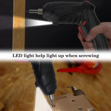 Small Screwdriver with LED Light, Screwdrivers Bit Set (48 Pcs Set) - Zalgea