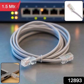 High-Speed 1.5 Meter Ethernet LAN Cable (1 Pc) - Zalgea