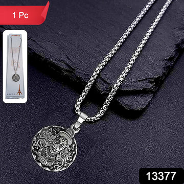 Hanuman Locket With Chain, Pendant Necklace Chain (1 Pc) - ZLASH OG
