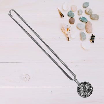 Hanuman Locket With Chain, Pendant Necklace Chain (1 Pc) - ZLASH OG