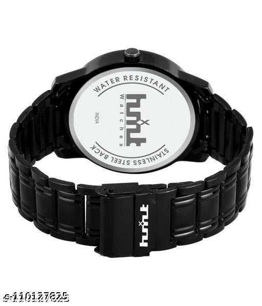 HMXT-49 Day n Date Series Men's Black Chain Analog Watches Classic, Attractive, Professional, top-trendy and stylish Analogue Watches for Men/boys for office, school use - lolfashion