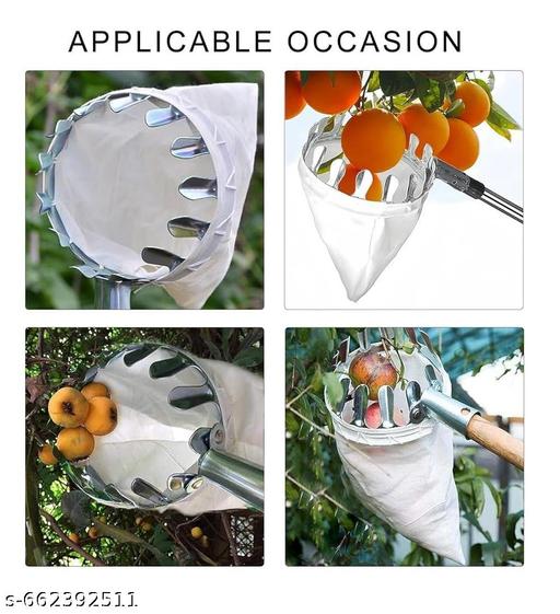 REDBUILD Fruit Picker Head Basket or Fruit Picking Tools, Fruits Catcher for Harvest Picking Apple Citrus,Pear,Peach, etc - Zalgea