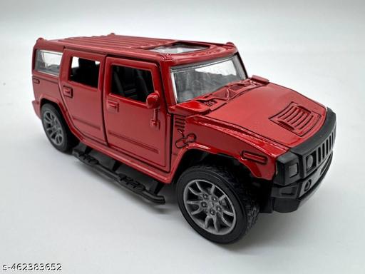 RGV  DieCast Model Cars Hummer Metal Car for Kids Pull Back Action Opening Doors Toy - lolfashion
