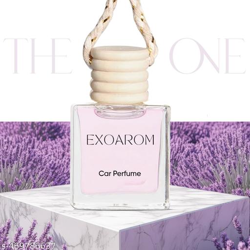 EXOAROM Hanging Pod Car Perfume – 10ml Lavender Fragrance with Natural Essential Oils | Long-Lasting Car Freshener, Easy to Hang, Refreshing Scent - lolfashion
