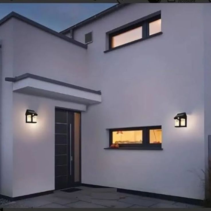 DIFFERENCE CL-228 Solar Sensor Light Human Body Induction Light Operated Outdoor Wall Lamps Home Decorative Wall Lamp Lights Solar Garden Lights - Centro-Gallery