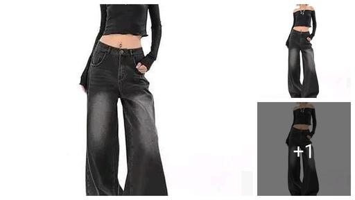 Wishkar Wash Wide Leg Jeans