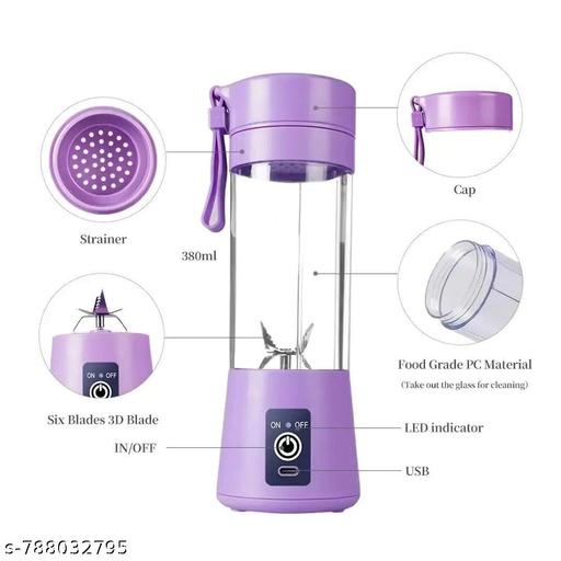 Portable Blender with charging cable  - Kitkart