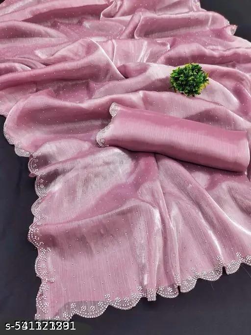 jimmy chu organza sarees designer organja sarees party wear stone saree new collection stone work sarees stone wala saree jimy chu fabric saree sarees new collection 2025 party wear new model - Khan's Hub